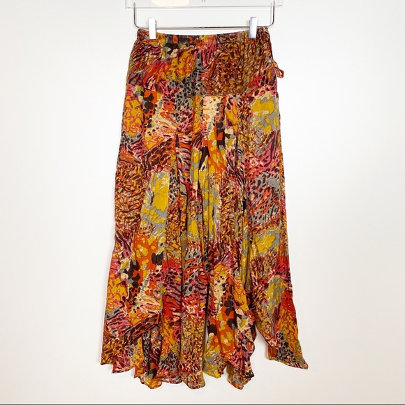 Free People Fallon Print Wide Leg Pant XS & Small - Picture 5 of 7